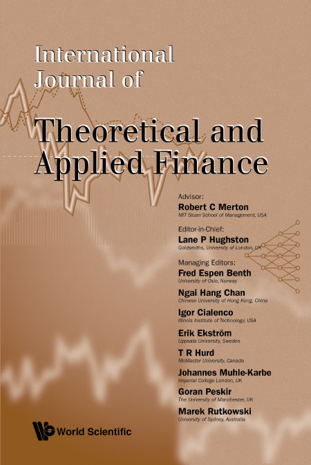 International Journal of Theoretical and Applied Finance Cover Image